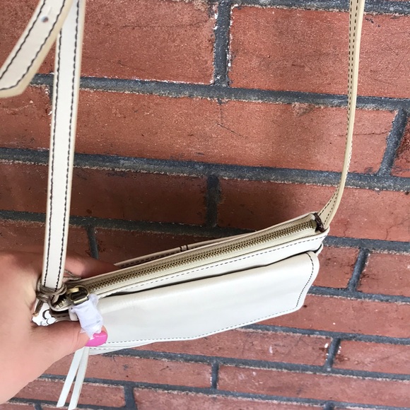 HOBO Bags New White Cream Hobo Crossbody Bag Poshmark